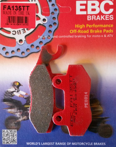 Fa135tt ebc premium - brake, pads