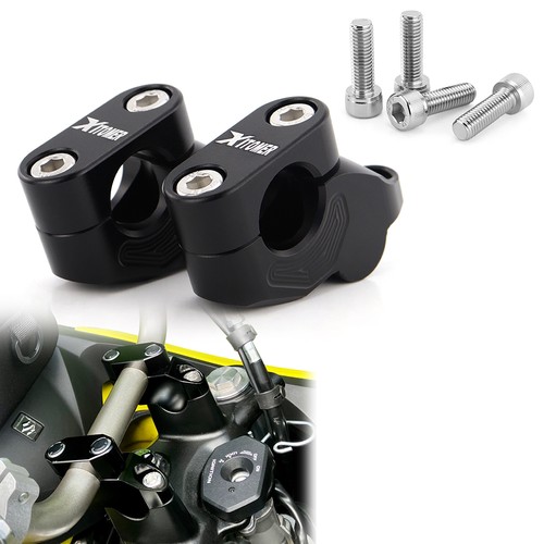 22mm offset handlebar risers - 22mm,