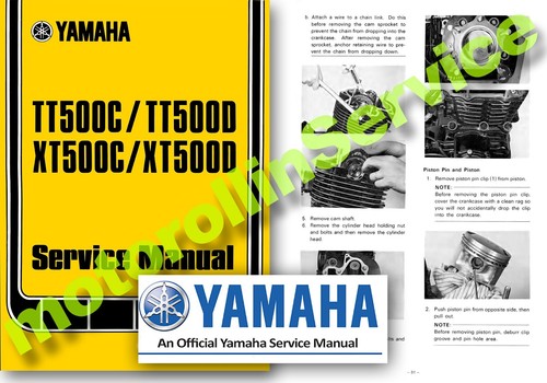 Yamaha xt500 tt500 - xt500,