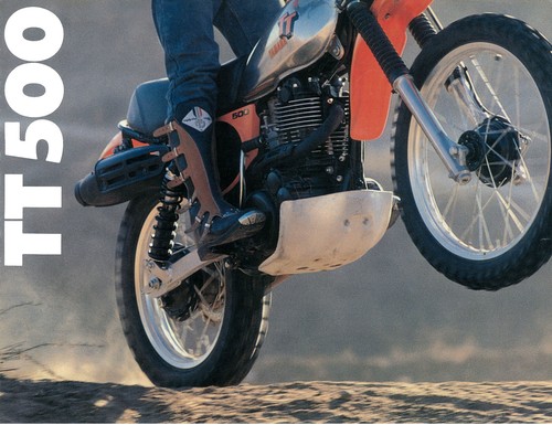 Yamaha brochure tt500 1979 - tt500,