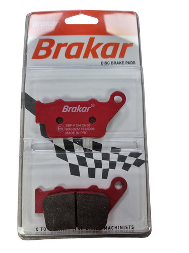 Rear brake pads - brake, (r90