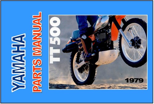 Yamaha parts manual tt500 - yamaha,