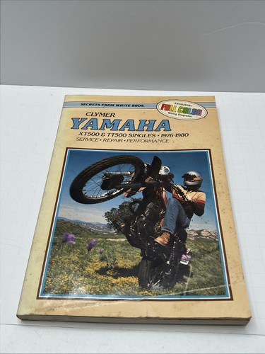Clymer yamaha xt500 - clymer, tt500