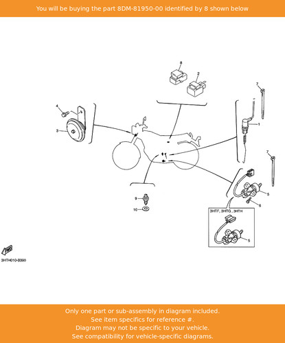 Yamaha relay assy - relay,