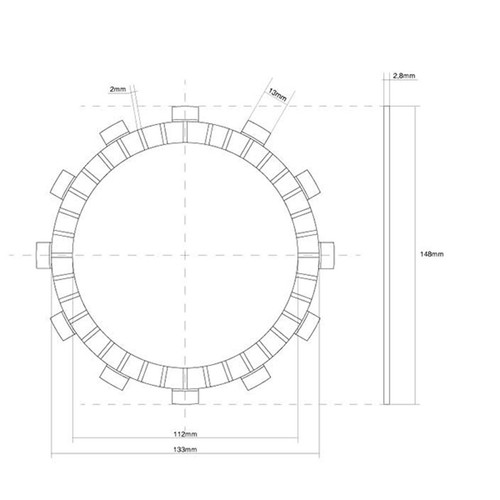 Fcc cranked single - fcc, disc