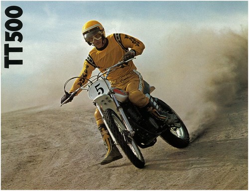 Yamaha brochure tt500 1976 - yamaha,